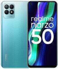 Акция на Realme Narzo 50 4/64GB Speed Blue от Y.UA