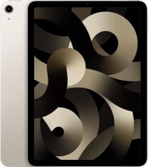 Акція на Apple iPad Air 5 10.9" 2022 Wi-Fi 256GB Starlight (MM9P3) від Y.UA