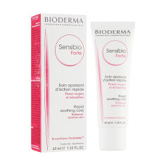 Акция на Крем для обличчя Bioderma Sensibio Forte Reddened Sensitive Skin для чутливої шкіри схильної до почервонінь, 40 мл от Eva
