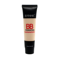 Акція на Тональний крем для обличчя Fennel BB Foundation, Beige, 30 мл від Eva