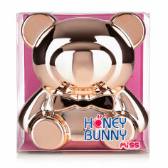 Акція на Набір для дівчат Honey Bunny Miss Гламурний ведмедик (блиски для губ 1.9 г + рум'яна 1.5 г + тіні 5.5 г + дзеркало + пензлики) від Eva