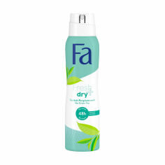 Акція на Антиперспірант-спрей Fa Fresh & Dry Deodorant 48h, з ароматом зеленого чаю, жіночий, 150 мл від Eva