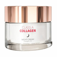 Акция на Нічний ліфтинг-крем для обличчя Noble Health Class A Collagen з колагеном, 50 г от Eva