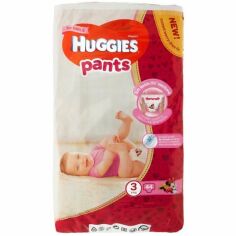 Акція на Трусики-подгузники Huggies Pants 3 Jumbo 6-11 кг для девочек 44 шт від MOYO