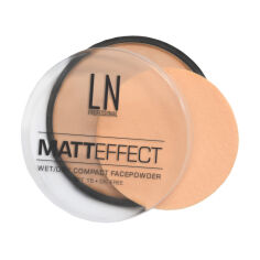 Акція на Компактна пудра для обличчя LN Pro Matt Effect 103, 12 г від Eva