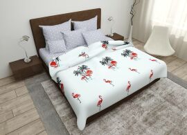 Акція на Комплект постільної білизни MirSon Бязь Premium 17-0268 Garland King Size від Rozetka