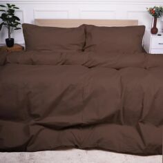 Акція на Комплект постільної білизни MirSon Ranforce Elite 19-1217 Chocolate perla 175х210 від Rozetka