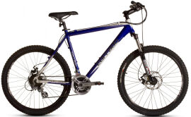 Акция на Велосипед CORRADO Piemont DB 26" 21" 2019 Біло-синій (0307-С-21) + Велосипедні шкарпетки в подарунок от Rozetka
