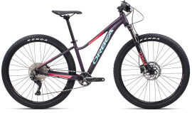 Акция на Велосипед Orbea MX 27 ENT XS XC 2021 Purple-Pink  + Велосипедні шкарпетки в подарунок от Rozetka