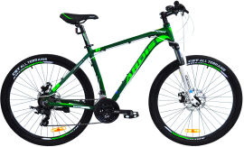Акция на Велосипед Ardis Shultz 27.5" 17" 2023 Зелений (4001-170) + Велосипедні шкарпетки в подарунок от Rozetka