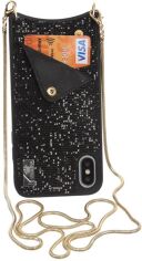 Акция на Панель BeCover Glitter Wallet для Apple iPhone Xs Max Black от Rozetka