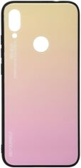 Акция на Панель BeCover Gradient Glass для Xiaomi Redmi 7 Yellow-Pink от Rozetka