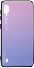Акція на Панель BeCover Gradient Glass для Samsung Galaxy M10 2019 SM-M105 Pink-Purple від Rozetka