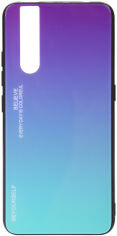 Акція на Панель BeCover Gradient Glass для Vivo V15 Pro Purple-Blue від Rozetka