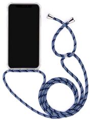 Акция на Панель BeCover Strap для Samsung Galaxy A10s SM-A107 Deep Blue от Rozetka