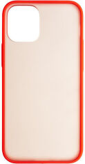 Акция на Панель Gelius Bumper Mat Case для iPhone 12 Mini Red от Rozetka