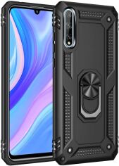 Акция на Панель BeCover Military для Huawei P Smart S / Y8p Black от Rozetka