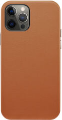 Акція на Панель ColorWay Origin Leather Case для Apple iPhone 12/12 Pro Brown (CW-COLAI12-12P-BN) від Rozetka