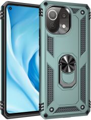 Акція на Панель BeCover Military для Xiaomi Mi 11 Lite / Mi 11 Lite 5G / 11 Lite 5G NE Dark Green від Rozetka