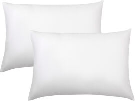 Акция на Набір подушок IDEIA Comfort Classic білих Антиаллергенних 50x70 см 2 шт от Rozetka