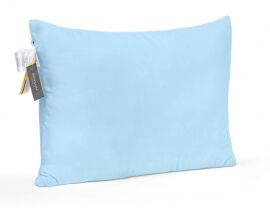 Акція на Подушка вовняна MirSon №1610 Eco Light Blue 50х70 середня від Rozetka