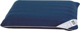 Акція на Подушка ортопедична MirSon №6048 Noble stripe Blue sea Men 59х43х12 від Rozetka