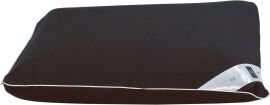 Акция на Подушка ортопедична MirSon №6050 Delicate satin Black Pearl Men 59х43х12 от Rozetka