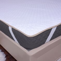 Акція на Наматрацник MirSon №5009 Exclusive Line Antiallergic Aloe Vera звичайний з гумкою по кутах 160x190 см від Rozetka