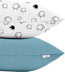 Акция на Набір наволочок Cosas Sheep Sky 40х60 2 шт. (SetPillow_Sheep_Sky_40х60) от Rozetka