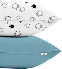 Акция на Набір наволочок Cosas Sheep Sky 50х70 2 шт. (SetPillow_Sheep_Sky_50х70) от Rozetka