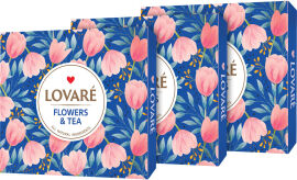 Акція на Комплект чаю Lovare Flowers & Tea 12 видів х 3 шт. від Rozetka