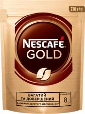 Акция на Кава розчинна NESCAFE Gold 210 г от Rozetka