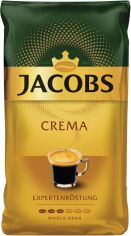 Акція на Кава в зернах Jacobs Crema 500 г від Rozetka
