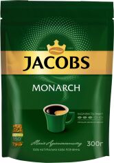 Акція на Кава натуральна розчинна Jacobs Monarch 300 г від Rozetka