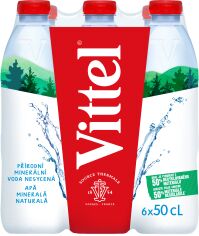Акція на Упаковка мінеральної негазованої води Vittel 0.5 л х 24 пляшки від Rozetka