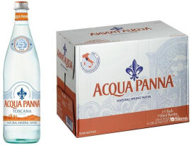Акція на Упаковка мінеральної негазованої води Acqua Panna 0.75 л х 15 пляшок від Rozetka