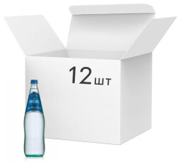 Акція на Упаковка питної води Smeraldina газована 1 л х 12 шт від Rozetka