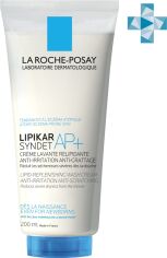 Акция на Крем-гель La Roche-Posay Lipikar Syndet АР очисний для обличчя і тіла 200 мл от Rozetka