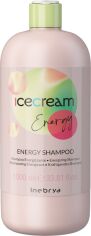 Акція на Тонізуючий шампунь проти випадіння волосся Inebrya Ice Cream Energy Shampoo 1 л від Rozetka
