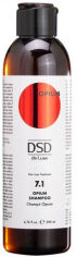Акція на Шампунь DSD de Luxe 7.1 Opium Shampoo для очищення шкіри голови та волосся та запобігання випаданню волосся та стимулювання росту волосся 200 мл від Rozetka