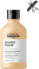 Акція на Професійний шампунь L'Oreal Professionnel Serie Expert Absolute Repair для інтенсивного відновлення пошкодженого волосся 300 мл від Rozetka