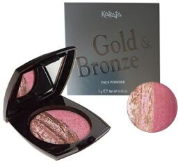 Акція на Пудра компактна Karaja Gold & Bronze 34 7 г від Rozetka