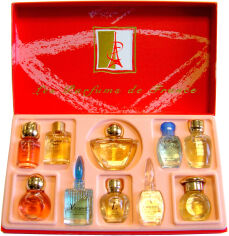 Акція на Набір мініатюр парфумерної води Charrier Parfums Top Ten від Rozetka