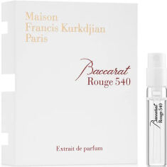Акция на Пробник Парфумована вода унісекс Maison Francis Kurkdjian Baccarat Rouge 540 Extrait De Parfum 2 мл от Rozetka