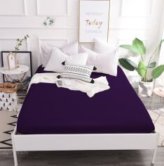 Акція на Простирадло на резинці трикотажне MirSon 19-406 Rochell 90x190x25 від Rozetka