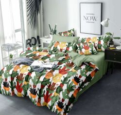 Акція на Простирадло MirSon Бязь Premium 17-0002 Cecilio 180х220 см від Rozetka