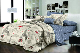 Акція на Простирадло MirSon Бязь Premium 17-0289 Banjul 220х240 см від Rozetka