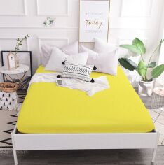 Акція на Простирадло на резинці MirSon 19-415 Fabricio 150х200x25 см від Rozetka