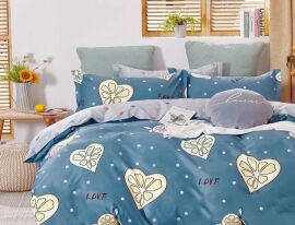 Акція на Простирадло MirSon Бязь Premium 17-0470 Love lemon 150х220 см від Rozetka