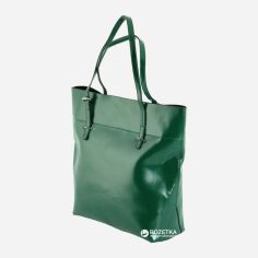 Акция на Жіноча сумка-шоппер Traum 7240-10 Зелена от Rozetka